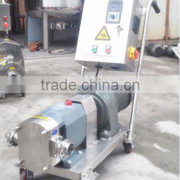 Industrial Tomato Sauce Gear Type Stainless Steel Rotor Pump