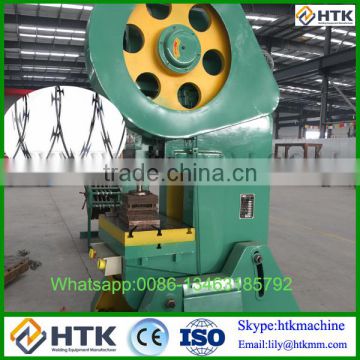 High Speed razor wire making machine / razor barbed wire machine / concertina razor wire machine