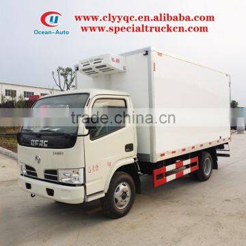 3 TON Dongfeng DFAC 4x2 Food Refrigerator Van Truck for Sale photo-3