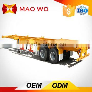3 Axle Used Container Transport Semi Trailer for Sale photo-6