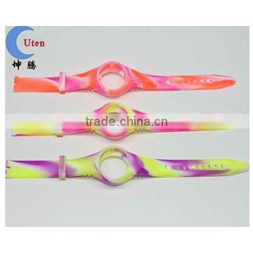 Mix color silicone rubber band for watch