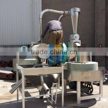 Natural High Nutrition Value Wheat Flour Automatic Stone Mill for Sale photo-5