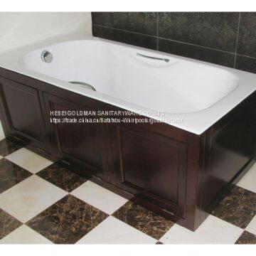 Freestanding cast iron bath MASSI