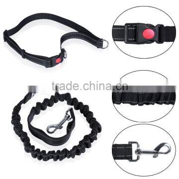 Greenwell 2 Hands Free Dog Leash Premium Reflective Runner Bungee Dog Training Leash Rope Adjustable Waist Belt With Nylon Runni photo-4
