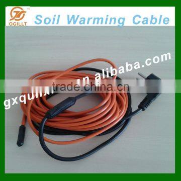 Soil warming wire for seedlings heating cable