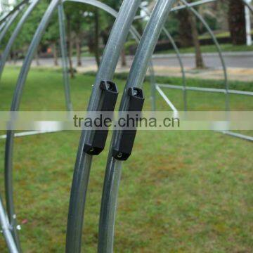 6m (L) X 3m (W) X 2m (H) Polytunnel Greenhouse Pollytunnel Poly Polly Tunnel Fully Galvanised Anti Rust Steel Frame photo-2