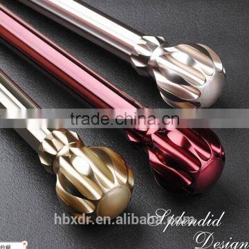 Top Grade Champagne Anodized Curtains Rod Aluminium Profile photo-2