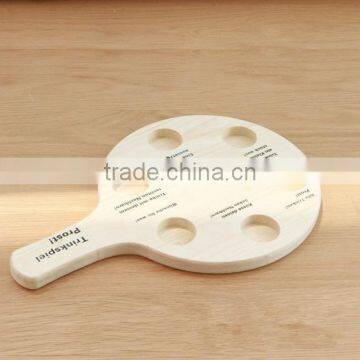 Customized Wooden Beer Tray/ Wooden Glass Tray photo-6