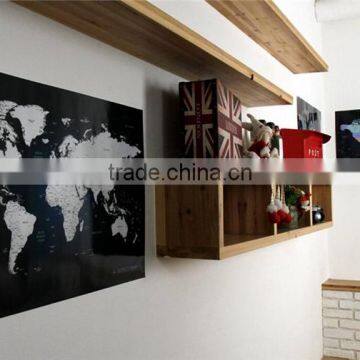 Personalized Scratch-off World Map Poster Travel Indigo Blue Travel Fashion Map photo-4