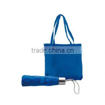 Rain Folding Umbrella in Zipped Nylon Bag photo-3