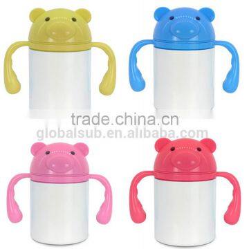 Sublimation plastic water bottle manufacturing Printing logo for baby