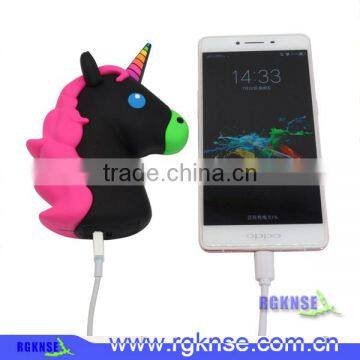 2016 Hot selling low price promotion gift emoji power bank unicorn power bank, unicorn powerbank