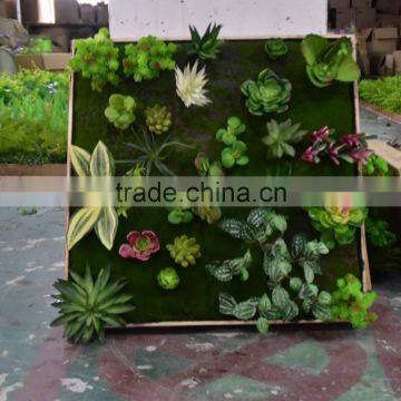 SJ4001205 Fake Wall Decorative With Artifiical Plant photo-3