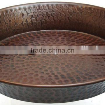 Copper Shallow Bowl