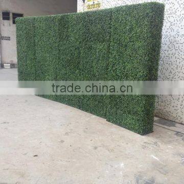 Plastic Material and Ornaments Type Artificial Boxwood Panel