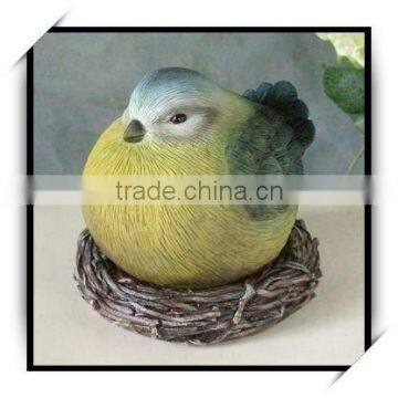 Resin crafts animal decoratiom hens lay eggs