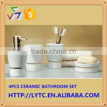 fine design ceramic bathroom set