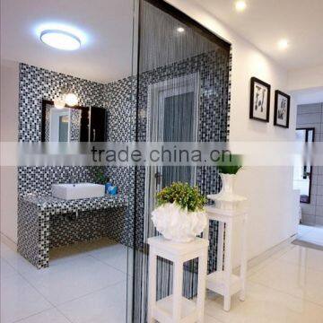 Black Polyester Tassel Fringe String Curtain photo-6