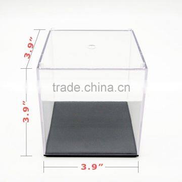 Clear Acrylic/Plastic Doll Box for Display Case Dustproof Tray Protection Cube 3.9"H photo-5