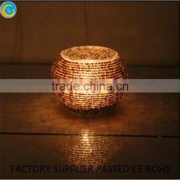 Decorative Glass Cylinder Candle Holder photo-2