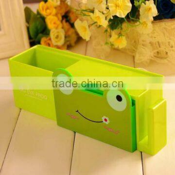 Wholesale New Design Plastic Cartoon Toothbrush Holder Toothpaste Holder Bathroom Set photo-6