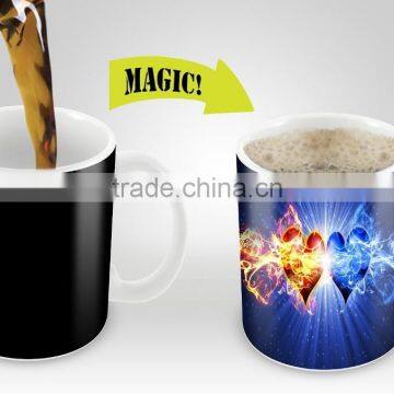 Magic Mugs | Amazing New Heat Sensitive Color Changing Coffee Mug , Good Unique Gift Idea photo-3