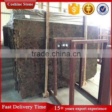China Dark Emperador Polished Slab Brown Marble photo-4