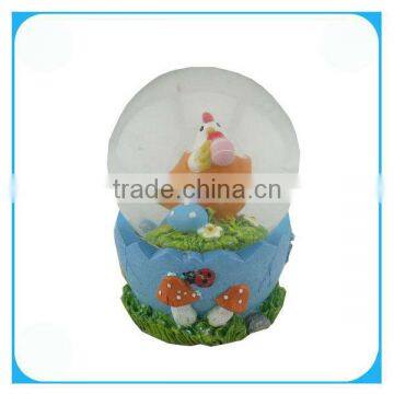 Resin Snow Globe Water For Easter