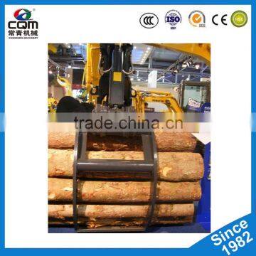 Wooden Excavator Rotating Grab/ Grapple Stone Made in China photo-2