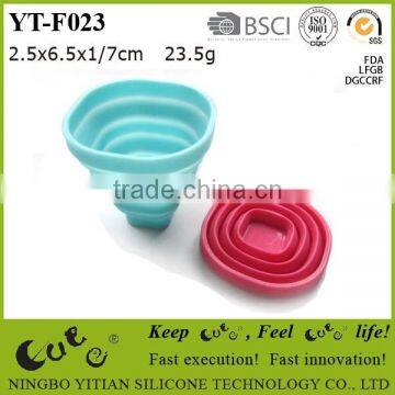 silicone foldable tea/ coffee/ water cup