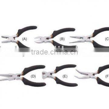 various mini pliers with bulgy handle type B