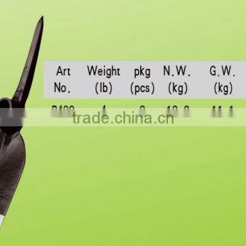 mattock pickaxe,high quality steel garden pick P430