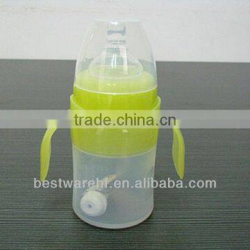 Silicone Baby Bottle Cute Baby Bottle Food Grade Silicone Made Bottle 240ML photo-4