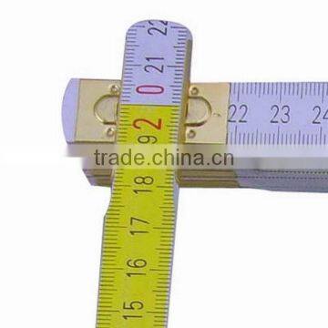 2 Meter 10 Folds Double Color German Type Beech Wooden Ruler photo-2