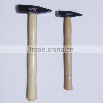 wooden handle machinist hammer