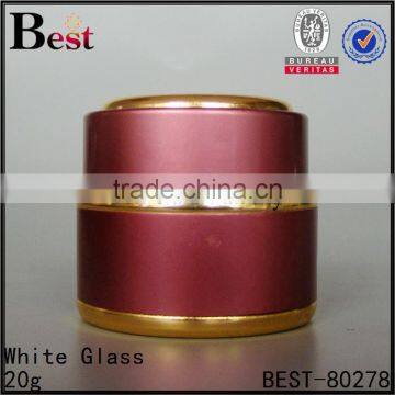Red Aluminum Cosmetic Jar 5g 10g 20g 30g 50g photo-3