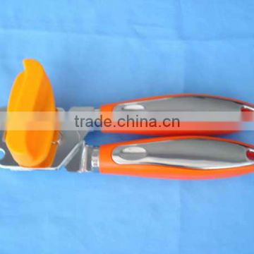 Stainless Steel Can Opener, Orange