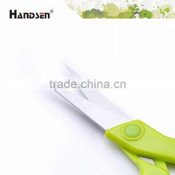 5-1/4" Smooth Handle Sharp Point Tip Office Scissors photo-3