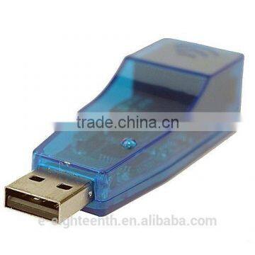 2016 New Arrival Ethernet External USB to Lan RJ45 Network Card Adapter 10/100 Mbps for Laptop PC photo-2