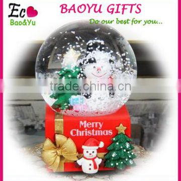 Hot Sale musical snow globe christmas Gifts snow globe christmas decoration snow globe