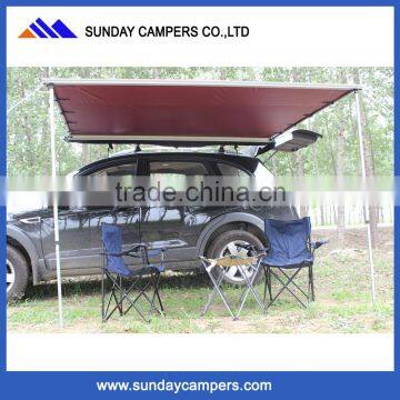 Canvas Car Awning Outdoor Retractable Caravan Awnings for Picnic photo-4