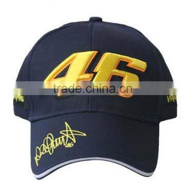 baseball Caps Wholesale 3D Embroidery black Baseball Cap Hat Motorcycle Racing Cap Sport Baseball Cap For Men