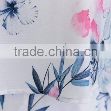 Floral Printing Playsuit With Ruffle Latest Design Summer Beach Romper photo-5