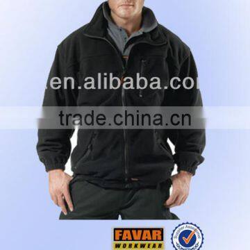 100% polar fleece lightweight jacket workwear garment