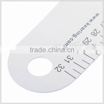 Aluminum Metric COMMA LIKE GARMENT RULER / 32cm NECK HOLE GARMENT RULER # 6132A photo-4