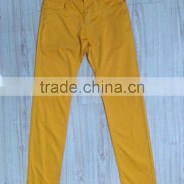 GZY Guangzhou Stock Lots Breathable Fabric Casual Colored Pants for Man photo-2