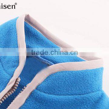 Kids Garments Plain Boutique Pocket Custom Windproof Polar Fleece Children's Vests photo-3