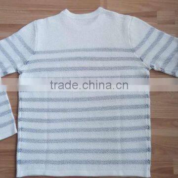 Factory custom sweater man Stripe Sweater(ms030)