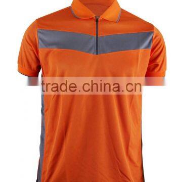 High Quality & Fashion Unisex Polo T-shirt With Zip photo-3