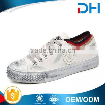 Woman Made Old Dirty Style Canvas Shoes Wholesale photo-2